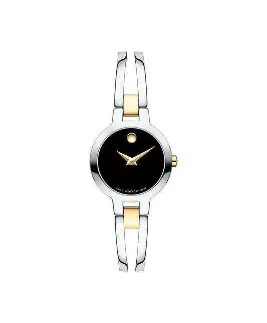 Movado Amorosa Black Dial Women's Watch 0607184