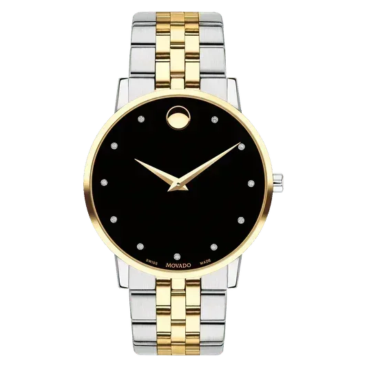 Movado Museum Classic Diamond Quartz Men's Watch 0607202