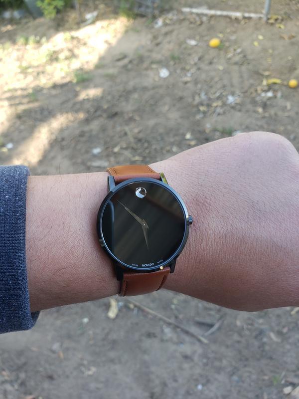 Movado Museum Classic Quartz Mens Watch 0607273