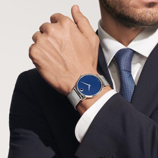 Movado Museum Classic Quartz Mens Watch 0607349