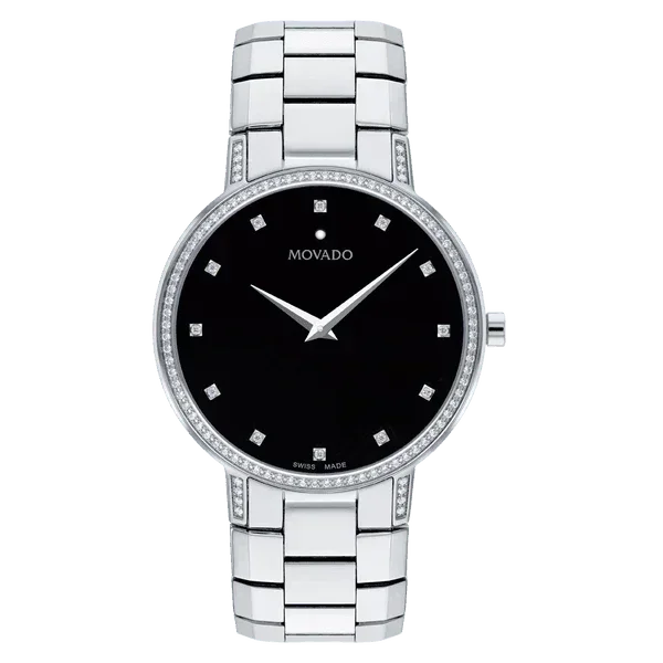 Movado Faceto Quartz Men's Watch 0607482