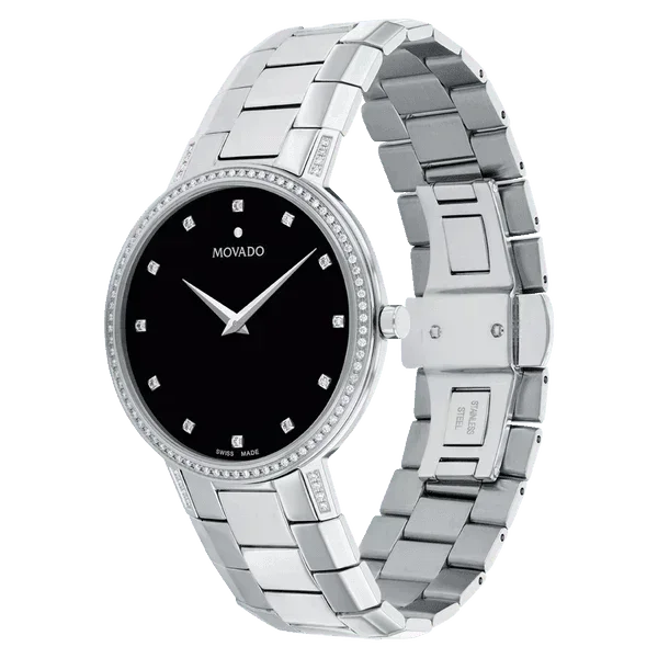 Movado Faceto Quartz Men's Watch 0607482