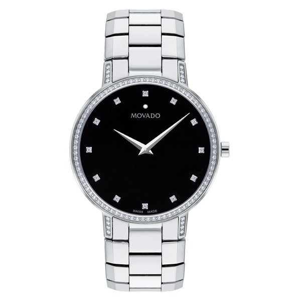 Movado Faceto Quartz Men&#39;s Watch 0607482