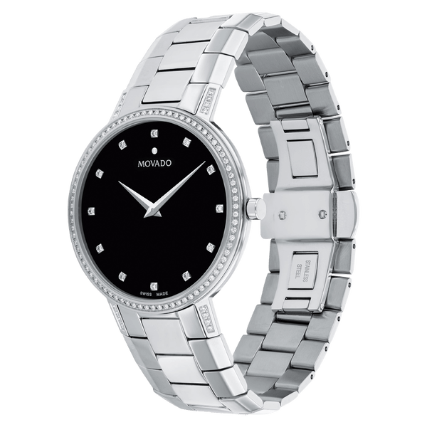 Movado Faceto Quartz Men&#39;s Watch 0607482