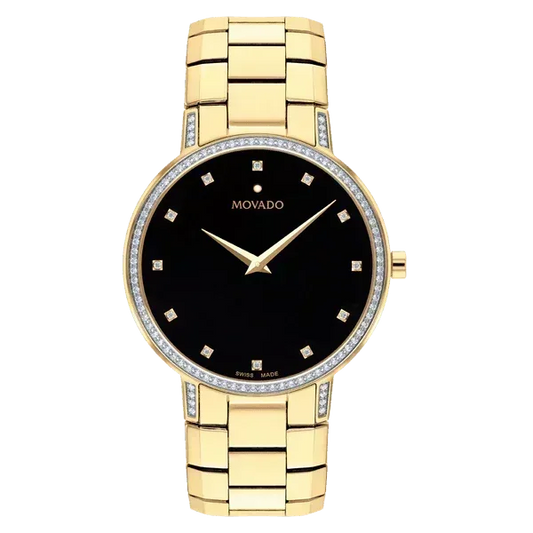 Movado Faceto Quartz Men's watch 0607483