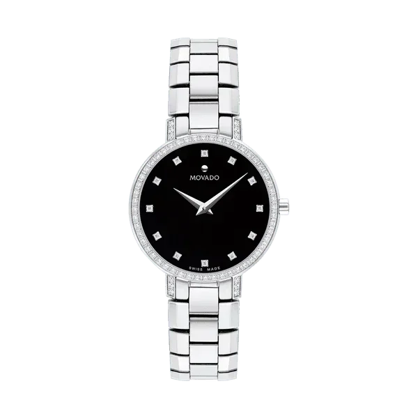 Movado Faceto Quartz Women's Watch 0607484