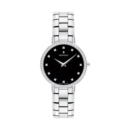 Movado Faceto Quartz Women's Watch 0607484