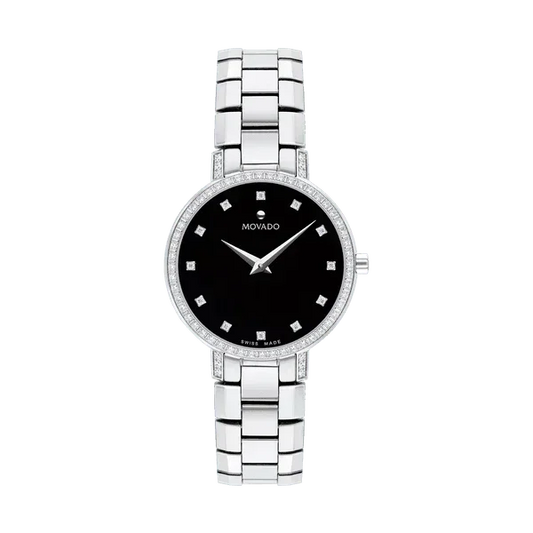 Movado Faceto Quartz Women's Watch 0607484