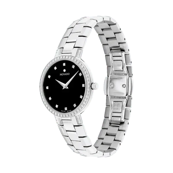Movado Faceto Quartz Women's Watch 0607484