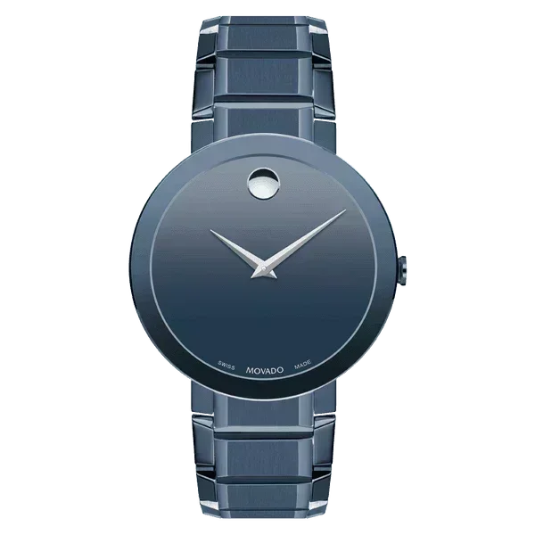 Movado Sapphire Quartz Men's Watch 0607556