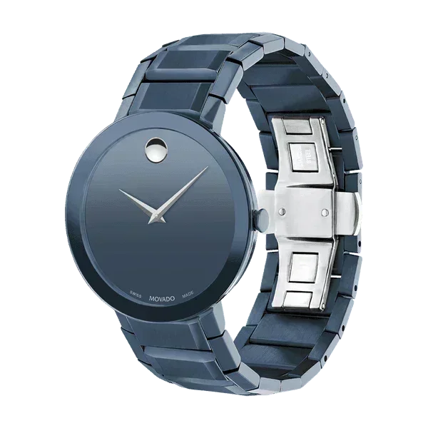 Movado Sapphire Quartz Men's Watch 0607556