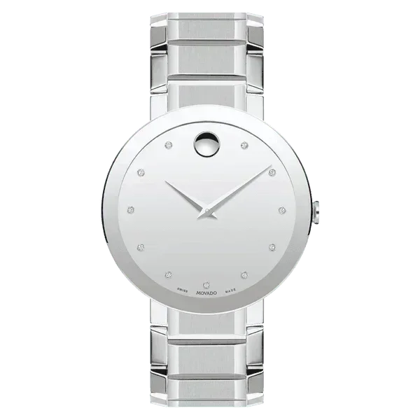 Movado Sapphire Quartz Men's Watch 0607587