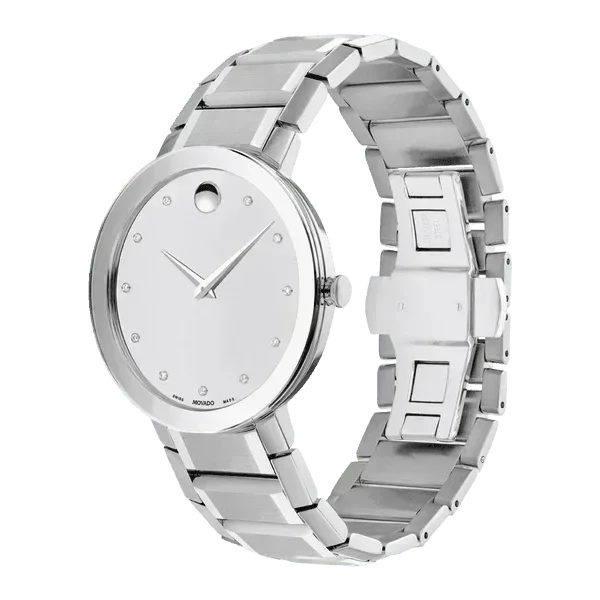 Movado Sapphire Quartz Men's Watch 0607587