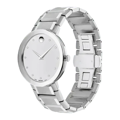 Movado Sapphire Quartz Men's Watch 0607587