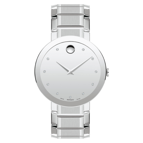 Movado Sapphire Quartz Men&#39;s Watch 0607587