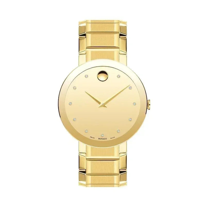 Movado Sapphire Quartz Men's Watch 0607588