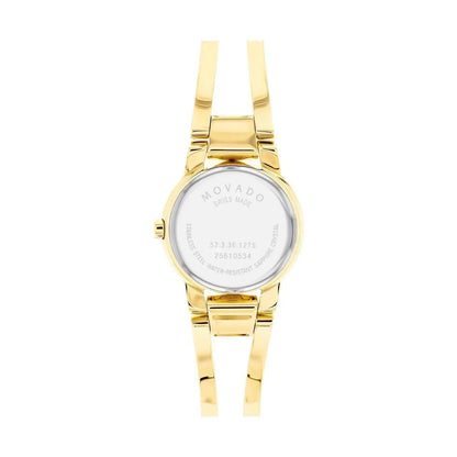 Movado Impresa Bangle Quartz Women's Watch 0607722