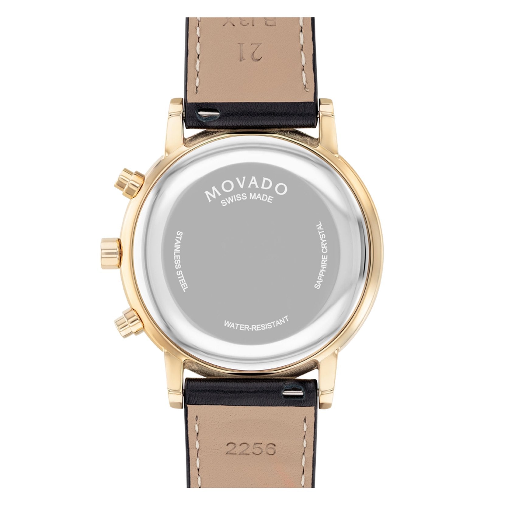 Movado swiss made stainless steel outlet water resistant sapphire crystal