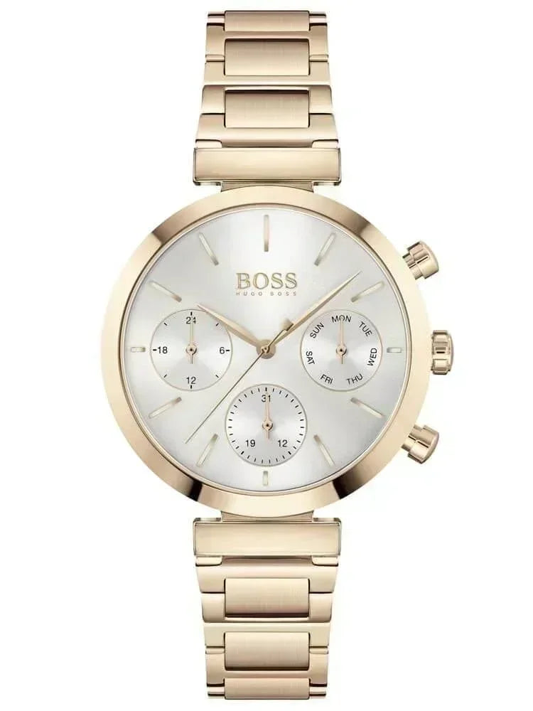 Hugo Boss Plated Stainless Steel Chain For Him Gold IP Men's Necklace