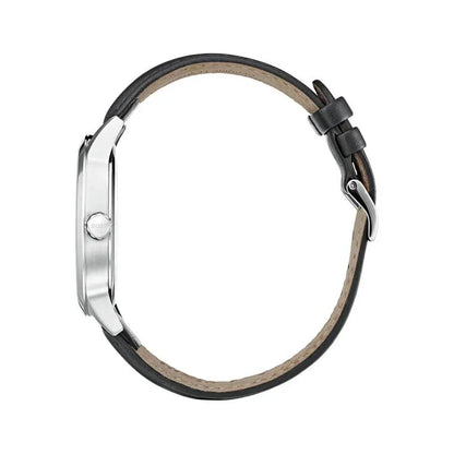 Hugo Boss Officer Men's Black Leather Watch 1513613