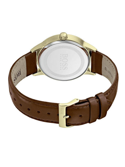 Hugo Boss Officer Mens Blue Dial Watch 1513685