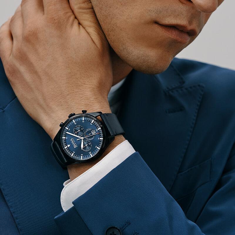 Hugo Boss 1513711 Pioneer Quartz Men's Watch