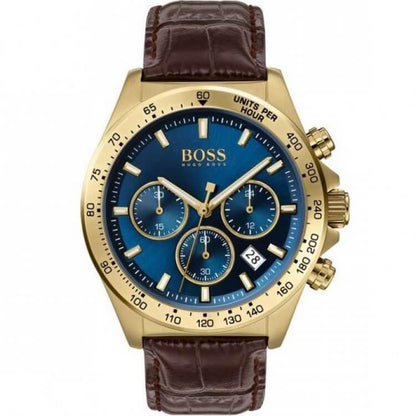 Hugo Boss Plated Stainless Steel Chain For Him Gold IP Men's Necklace