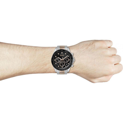Hugo Boss 1513757 Hero Analog Black Dial Quarzt Men's Watch