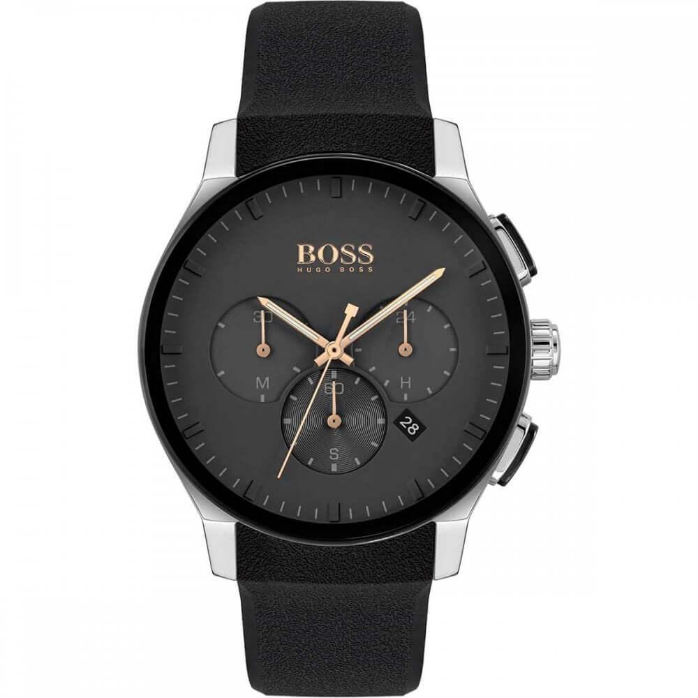 Hugo Boss Plated Stainless Steel Chain For Him Gold IP Men's Necklace
