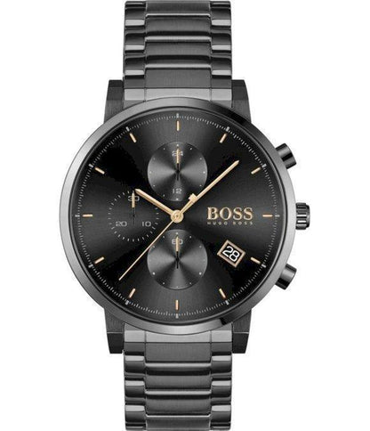 Hugo Boss Plated Stainless Steel Chain For Him Gold IP Men's Necklace