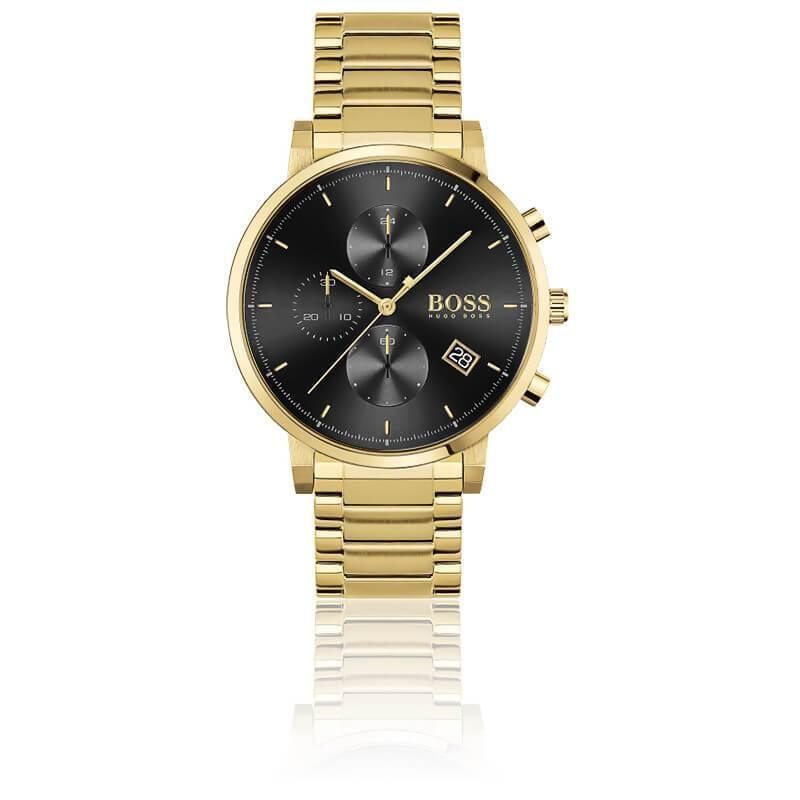 Hugo Boss Plated Stainless Steel Chain For Him Gold IP Men's Necklace