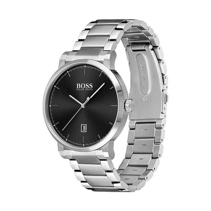 Hugo Boss 1513792 Confidence Analog Black Dial Quartz Men's Watch