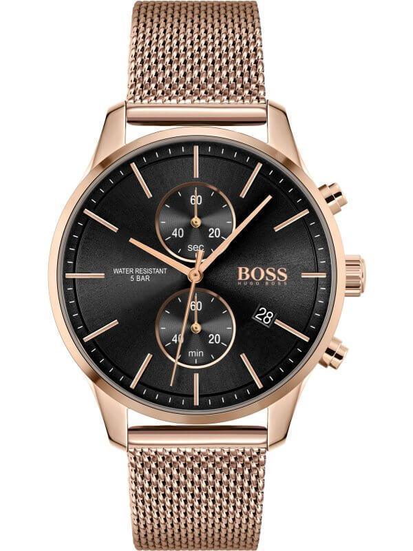 Hugo Boss Plated Stainless Steel Chain For Him Gold IP Men's Necklace