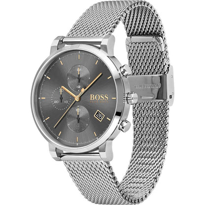 Hugo Boss 1513807 Integrity Horloge Grey Dial Quartz Men's Watch