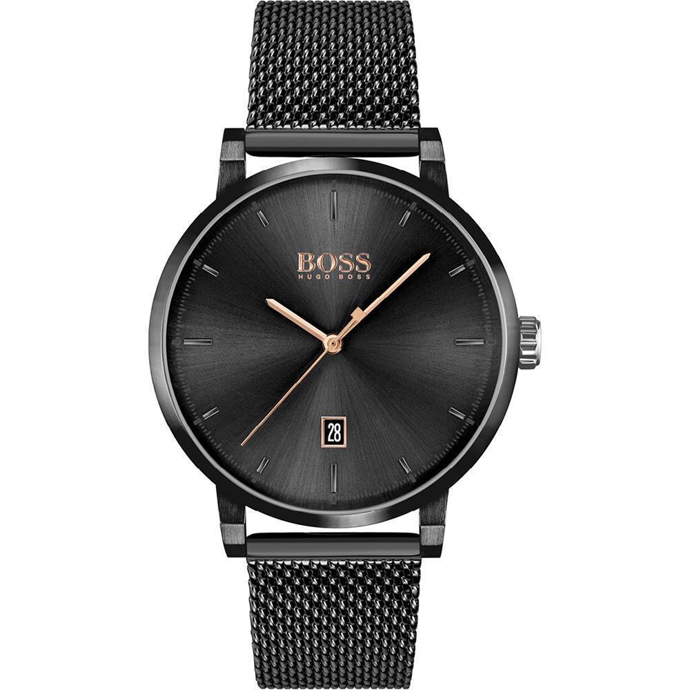 Hugo Boss Plated Stainless Steel Chain For Him Gold IP Men's Necklace