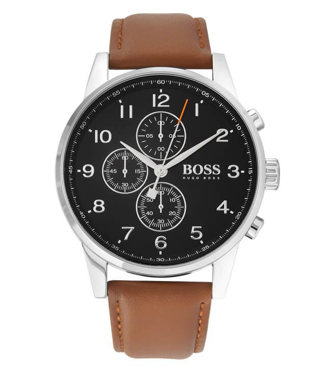 Hugo boss gold navigator watch best sale