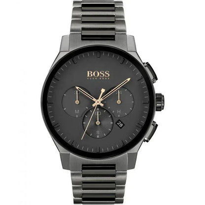 Hugo Boss Jewellery Brown Leather Men's bracelet 1580497M