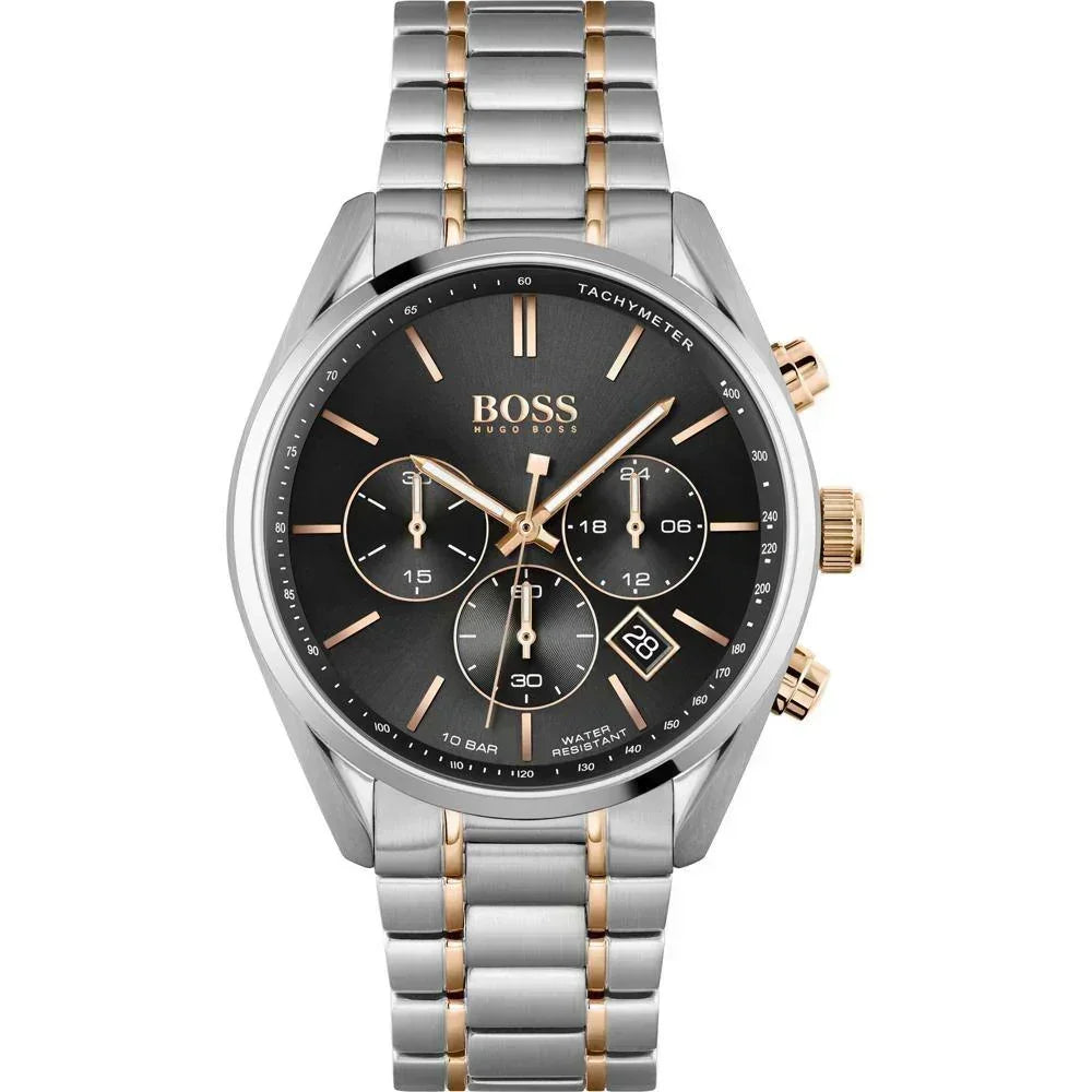 Hugo Boss Plated Stainless Steel Chain For Him Gold IP Men's Necklace