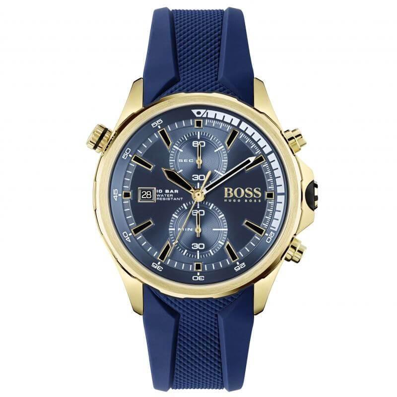 Hugo Boss Plated Stainless Steel Chain For Him Gold IP Men's Necklace