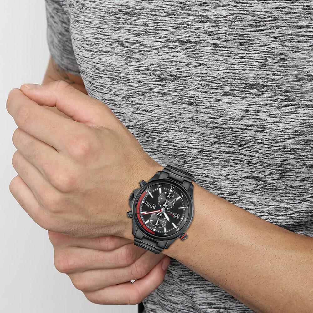 Hugo Boss 1513825 Globetrotter Chronograph Quartz Men's Watch