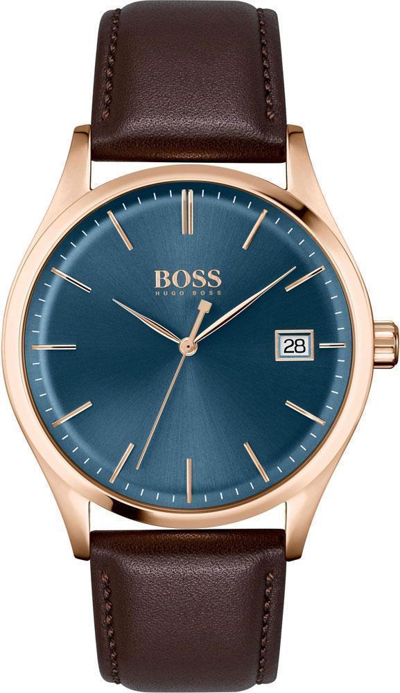 Hugo Boss Plated Stainless Steel Chain For Him Gold IP Men's Necklace