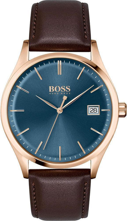 Hugo Boss Plated Stainless Steel Chain For Him Gold IP Men's Necklace