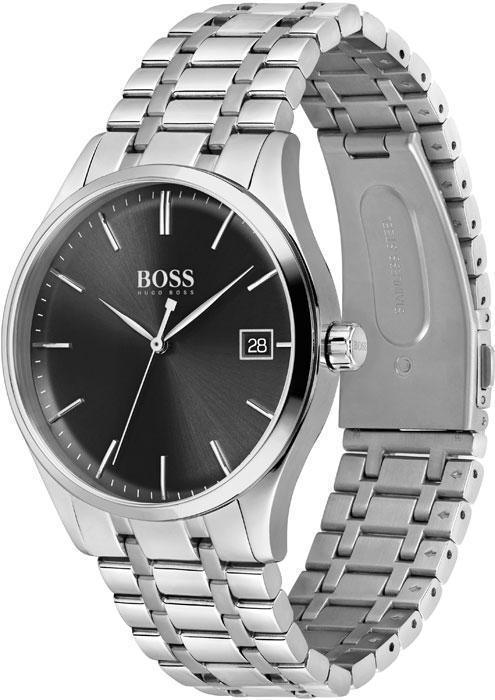 Hugo Boss 1513833 Commissioner Silver Steel Quartz Men's Watch