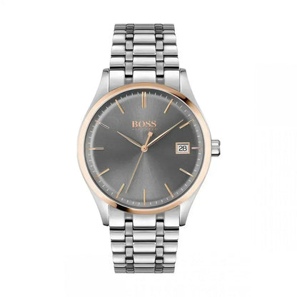 Hugo Boss Plated Stainless Steel Chain For Him Gold IP Men's Necklace