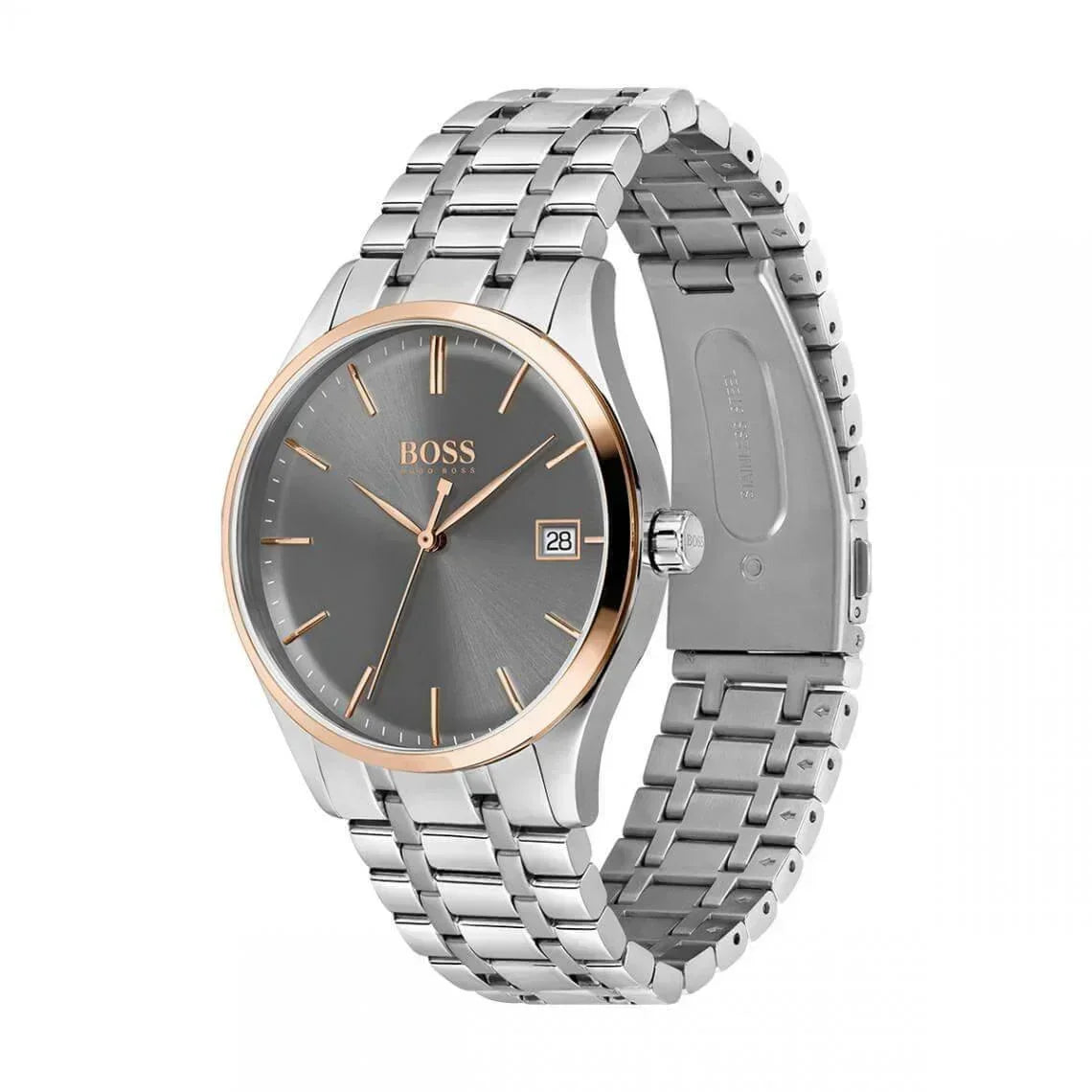 Hugo Boss 1513834 Commissioner Stainless Steel Quartz Men's Watch