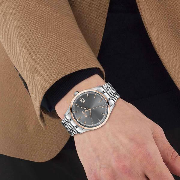 Hugo Boss 1513834 Commissioner Stainless Steel Quartz Men's Watch