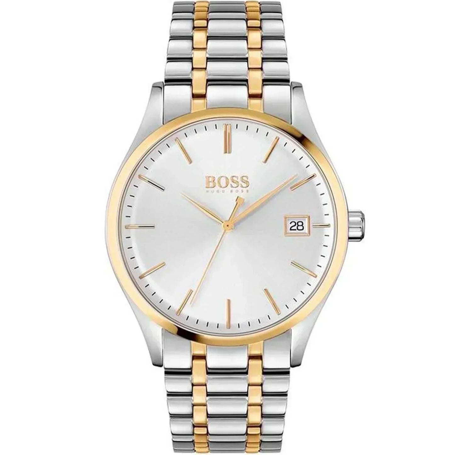 Hugo Boss Plated Stainless Steel Chain For Him Gold IP Men's Necklace