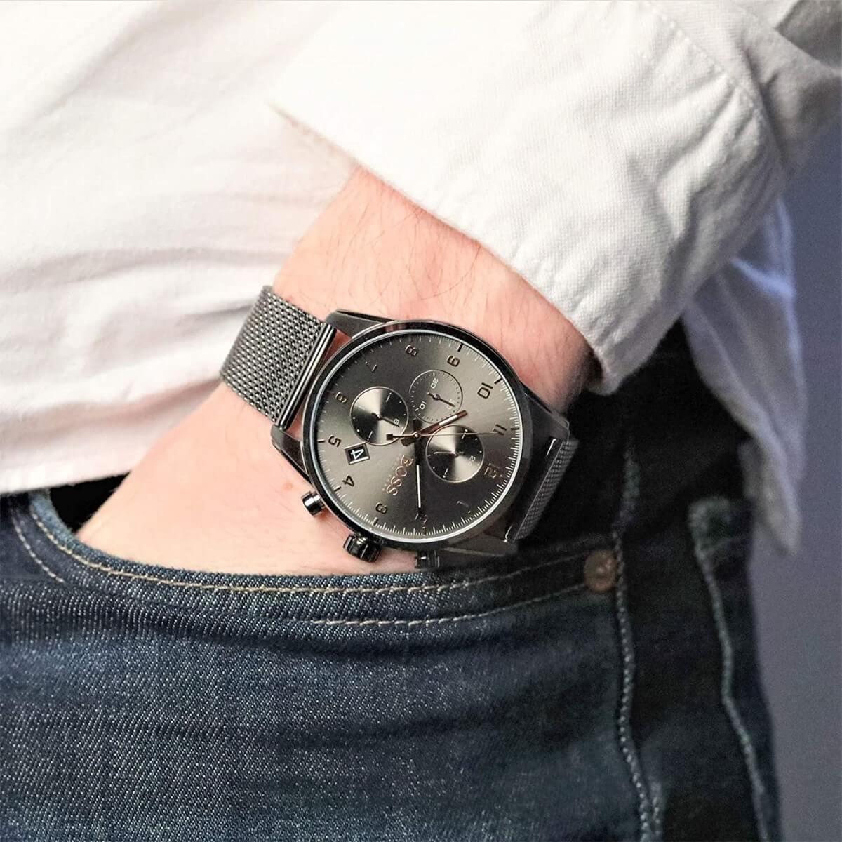 Hugo Boss 1513837 Skymaster Quartz Men's Watch