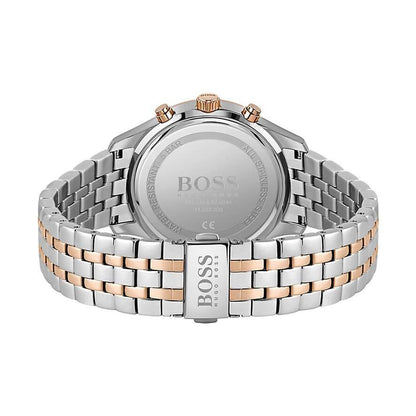 Hugo Boss 1513840 Associate Two-Tone Stainless Steel Quartz Men's Chrono Watch