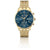 Hugo Boss 1513841 Associate Gold Steel Quartz Men's Chrono Watch